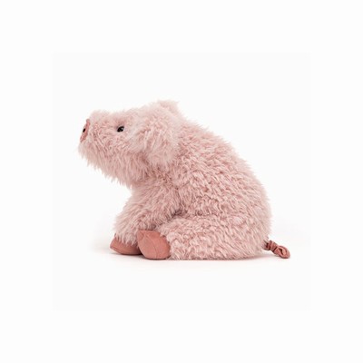 Jellycat Curvie Pig Australia | 796015SGW